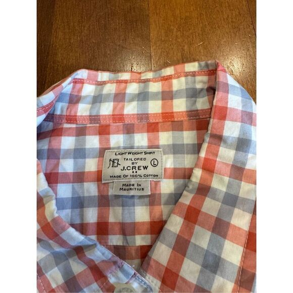 Men’s lightweight J.Crew spring/Easter button down shirt size large - Picture 2 of 3